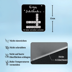 Personalisiertes Kreuzworträtsel-Acryl-Kühlschrankmagnet