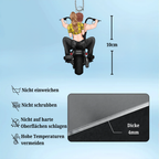 Personalisierter Acrylanhänger mit Motorradpaar