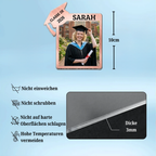 Acryl-Kühlschrankmagnet  mit Foto Abschlussgeschenk für Tochter und Sohn