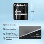 Acryl-Kühlschrankmagnet mit Kreuzwörter Geschenk für Oma
