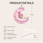 Personalisierter Acryl-Weihnachtsanhänger – Babys erstes Weihnachten mit Namen