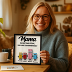 Süße Puzzle-Personalisierte Holztafel mit 2 Schichten