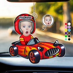 Baby-Rennfahrer Acryl-Foto-Ornament