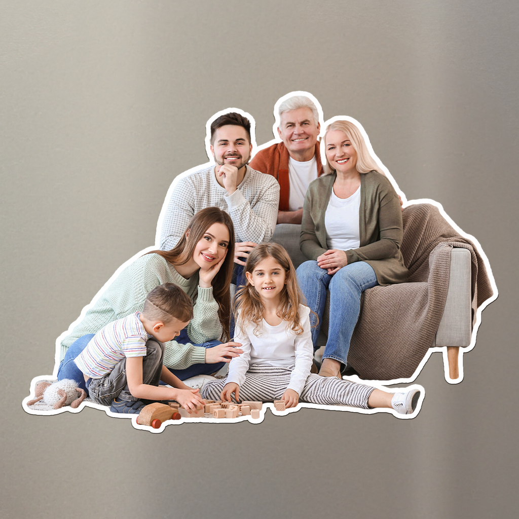 Acryl-Kühlschrankmagneten mit Foto Geschenk für Familie