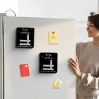 Personalisiertes Kreuzworträtsel-Acryl-Kühlschrankmagnet