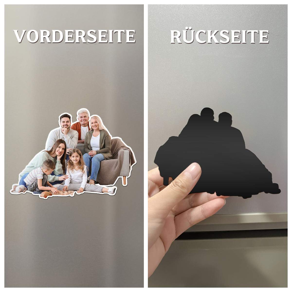 Acryl-Kühlschrankmagneten mit Foto Geschenk für Familie