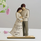 Baby unterwegs-Personalisierter Holzaufsteller mit Namen Geschenk für werdende Mutter