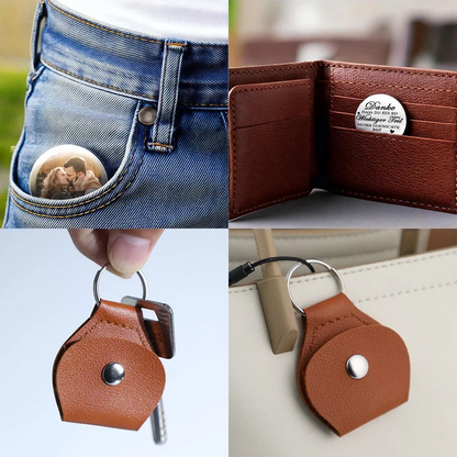 Taschenumarmung mit Foto Geschenke für Liebespaar