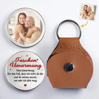 Taschenumarmung mit Foto für Familie
