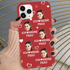 Ich liebe... Silikonhandyhülle für iPhone und Samsung mit Foto Geschenk für Frau, Mann, Papa, Mama, Opa und Oma