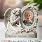 Foto Acryltafel mit Engelmotiv Trauergeschenk