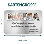 MAMA Foto-Brieftasche-Karte mit Text Geschenk für Mutter