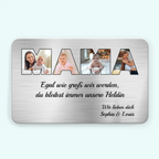 MAMA Foto-Brieftasche-Karte mit Text Geschenk für Mutter