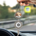 Metall-Anhänger mit Foto und Text Trauergeschenk für Haustier
