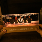 Personalisiertes LED Nachtlicht-Familie unter dem Baum Trauergeschenk