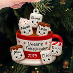 Individuelles Acryl-Ornament – Personalisierte Weihnachtsgeschenke für Opa und Oma – Unsere kleinen Marshmallows