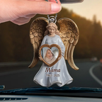 Engelsflügel-Personalisierter Acrylanhänger mit Foto