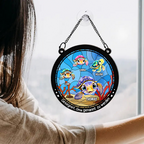 Schildkröten-Personalisierte Sonnenfänger Geschenk für Oma