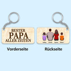 Geschenk für Papa Personalisierter Acryl-Schlüsselanhänger