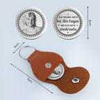 Bis ich dich wiedersehe...Pocket Hug(Taschenumarmung) mit Foto Münze personalisiert Trauergeschenk