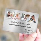 MAMA Foto-Brieftasche-Karte mit Text Geschenk für Mutter