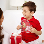 Tiermotiv-Personalisiertes Acrylherz Geschenk zum Muttertag
