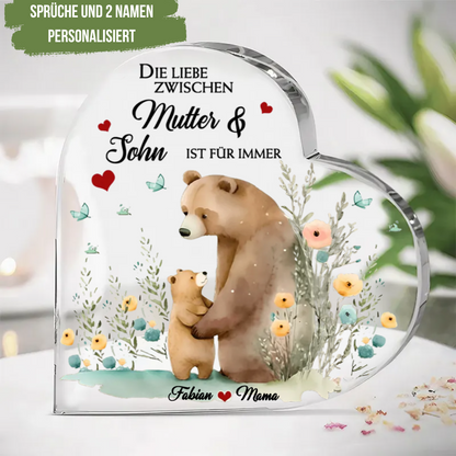 Standherz 2 Bären für Mutter und Großmutter