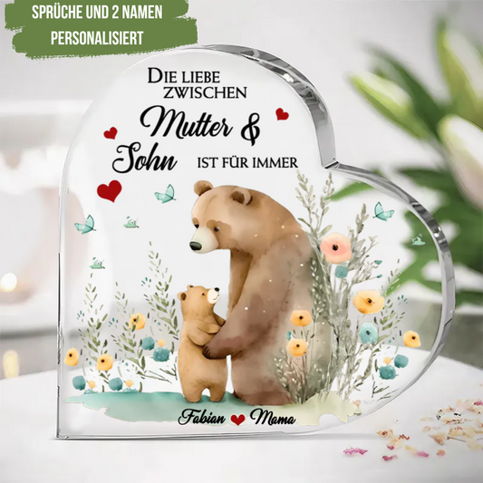Standherz 2 Bären für Mutter und Großmutter