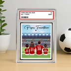 Fußballfamilie-Personalisierte Acryltafel