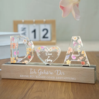 2 Buchstaben Personalisiertes LED-Nachtlicht Geschenk für Liebespaar