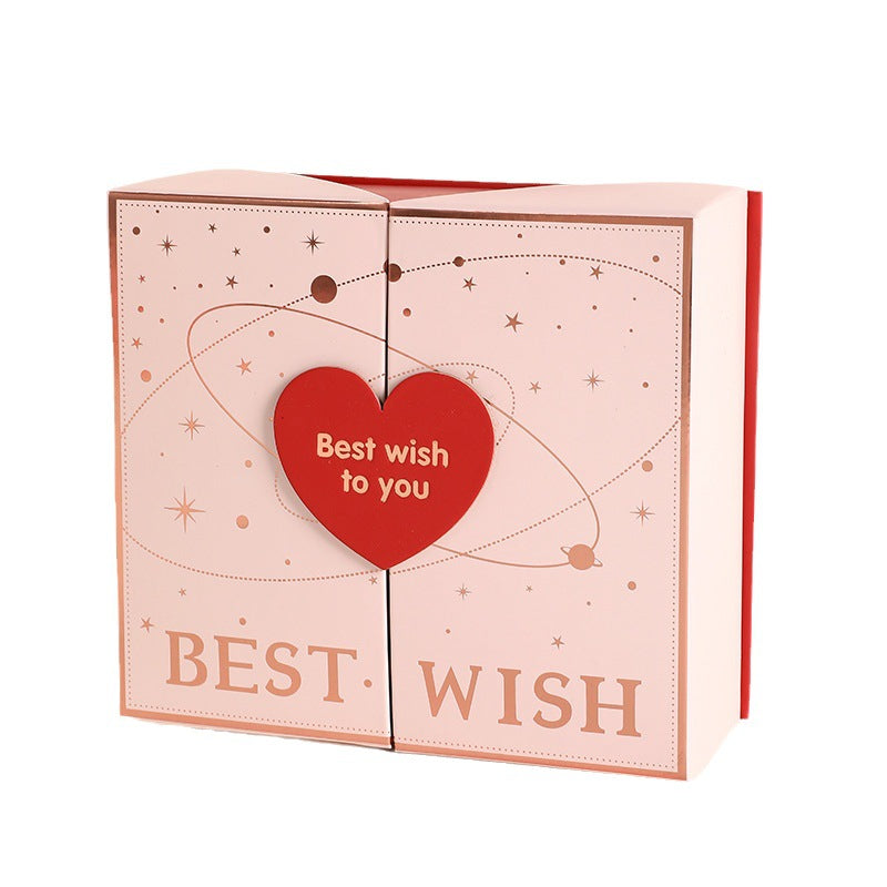 Magnetische Geschenkbox mit Doppeltür 20*18*7cm