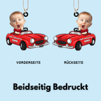 Fahr Vorsichtig Acryl-Foto-Ornament Geschenk für Papa und Mama