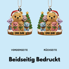 Personalisiertes Acryl-Ornament Christbaumschmuck mit Bärenmotiv Geschenk für Oma
