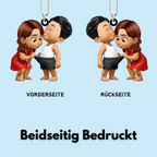 Personalisierter Acrylanhänger mit Namen Geschenk für Paar