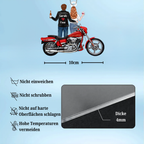 Motorradpaar mit Namen Personalisierter Autoanhänger aus Acryl