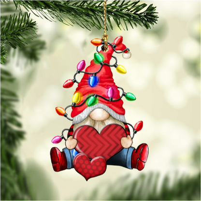 Christbaumschmuck Familie Zwerge Weihnachtslicht 2-7 Namen