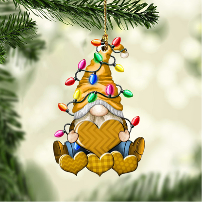 Christbaumschmuck Familie Zwerge Weihnachtslicht 2-7 Namen